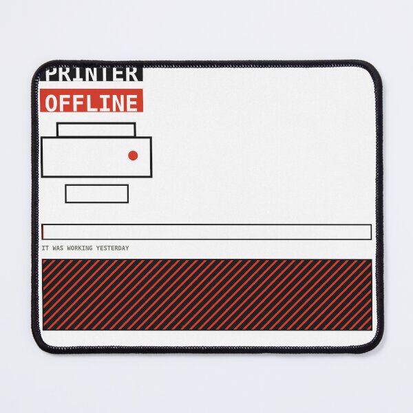 Item preview, Printer Offline Relatable Sticker designed and sold by PlusScanner.