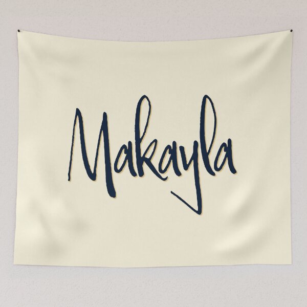 Item preview, MAKAYLA personalized type design designed and sold by CharlottePlaceArt.