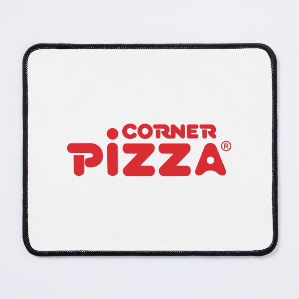 Item preview, Corner Pizza Red Typography Fast Food Logo designed and sold by mjowsc.