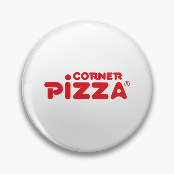 Item preview, Corner Pizza Red Typography Fast Food Logo designed and sold by mjowsc.