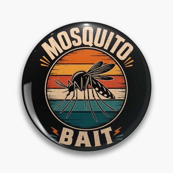 Item preview, Retro Mosquito Bait Funny Camping designed and sold by WemmaW.