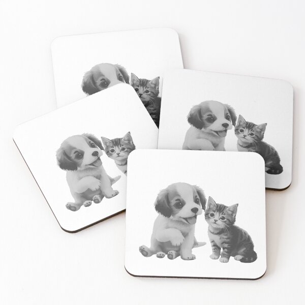 Item preview, Cute Dog & Cats designed and sold by ZrnzoDesign.