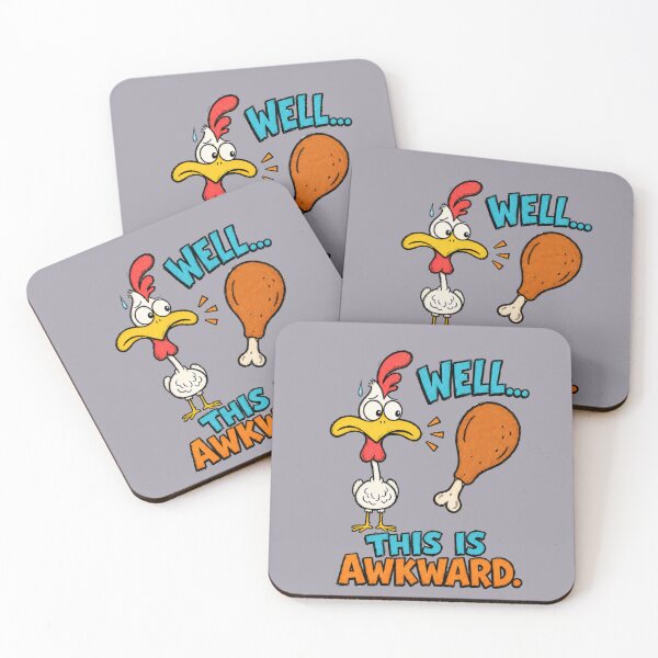 Item preview, Well… This Is Awkward – Funny Chicken Dinner designed and sold by Aimetoi.