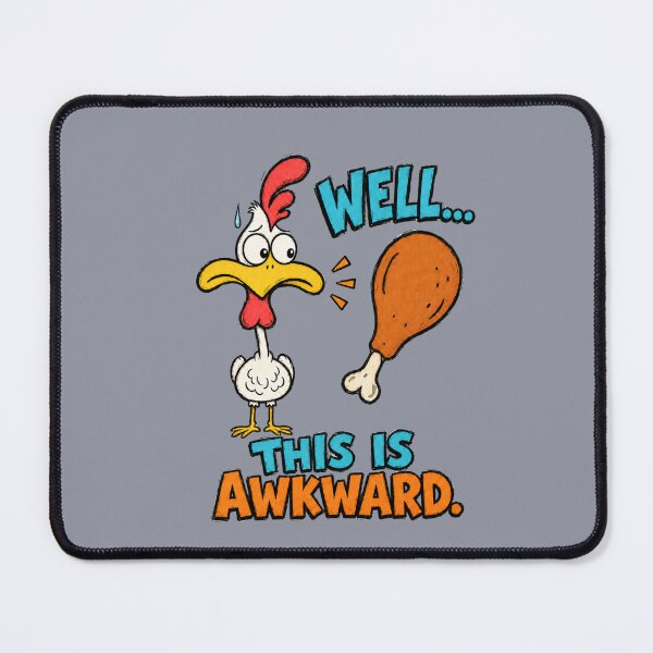 Item preview, Well… This Is Awkward – Funny Chicken Dinner designed and sold by Aimetoi.