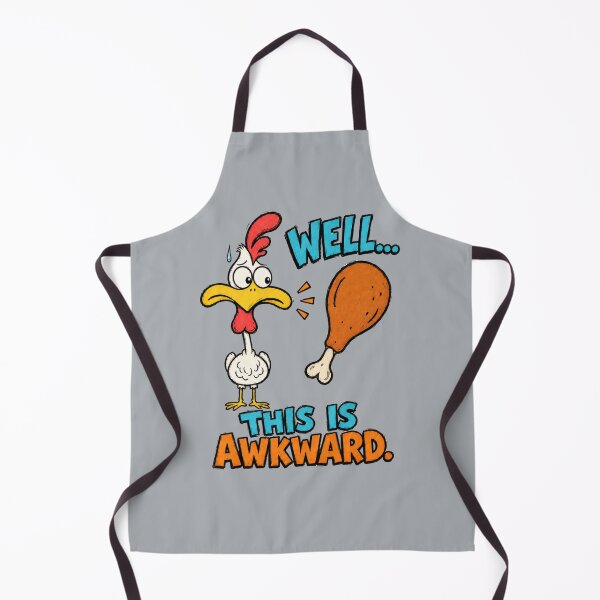 Item preview, Well… This Is Awkward – Funny Chicken Dinner designed and sold by Aimetoi.