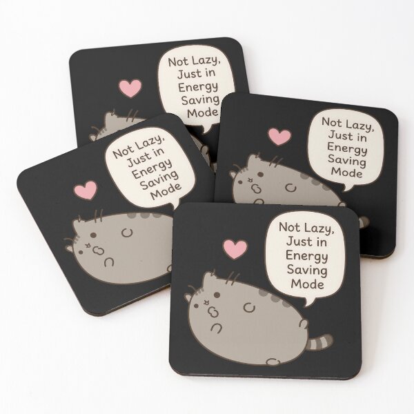 Item preview, Not Lazy Energy Saving Mode Funny Cat Lover designed and sold by markymaarty.