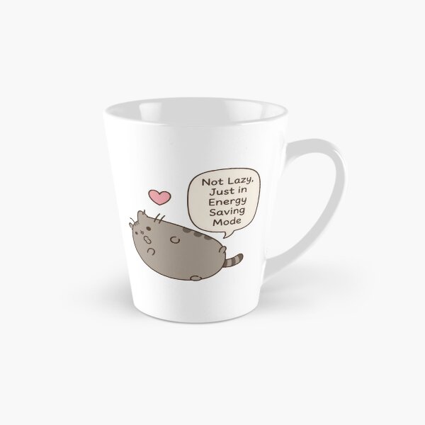 Item preview, Not Lazy Energy Saving Mode Funny Cat Lover designed and sold by markymaarty.