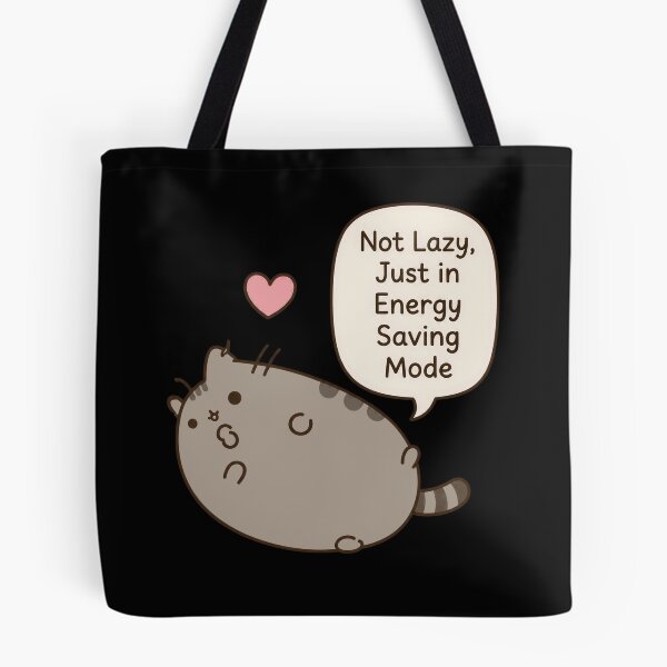 Item preview, Not Lazy Energy Saving Mode Funny Cat Lover designed and sold by markymaarty.