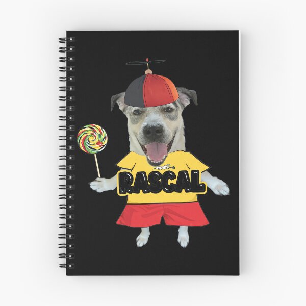 Item preview, Happy Dog with Propeller Hat and Lollipop designed and sold by Loopdrawings.