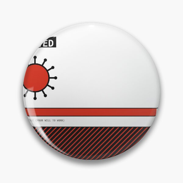 Item preview, Virus Detected Quarantine Sticker designed and sold by PlusScanner.