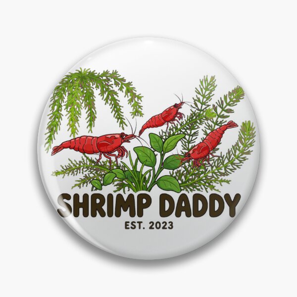 Item preview, Shrimp Daddy - Cherry Shrimp Keeper Aquarium Gift designed and sold by TauqeerArts.