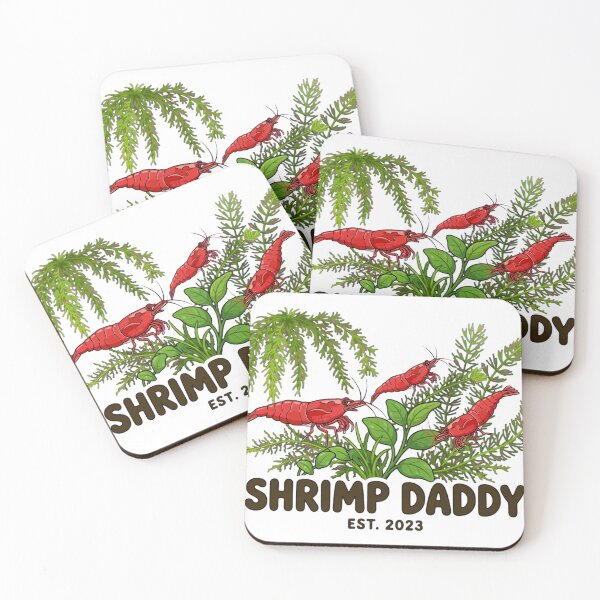 Item preview, Shrimp Daddy - Cherry Shrimp Keeper Aquarium Gift designed and sold by TauqeerArts.