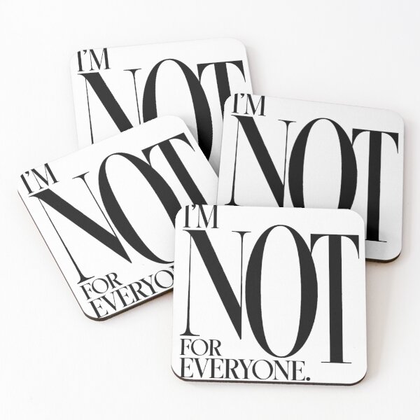 Item preview, I'm Not for Everyone designed and sold by Cavalier-org.