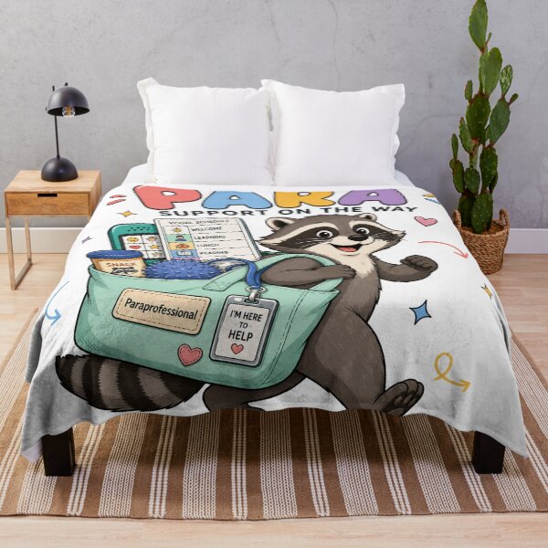 Item preview, Paraprofessional Raccoon Support designed and sold by MOCH- ART.