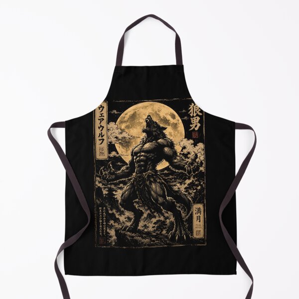 Item preview, vintage werewolf design under a full moon designed and sold by rafaeltto.