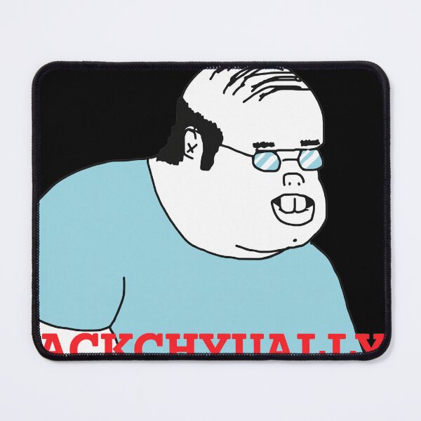 Item preview, Ackchyually Pedantic Guy Meme Illustration designed and sold by Loopdrawings.