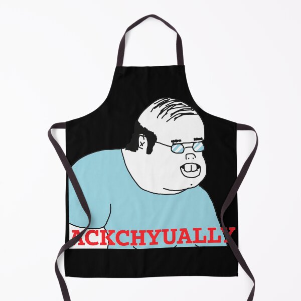 Item preview, Ackchyually Pedantic Guy Meme Illustration designed and sold by Loopdrawings.