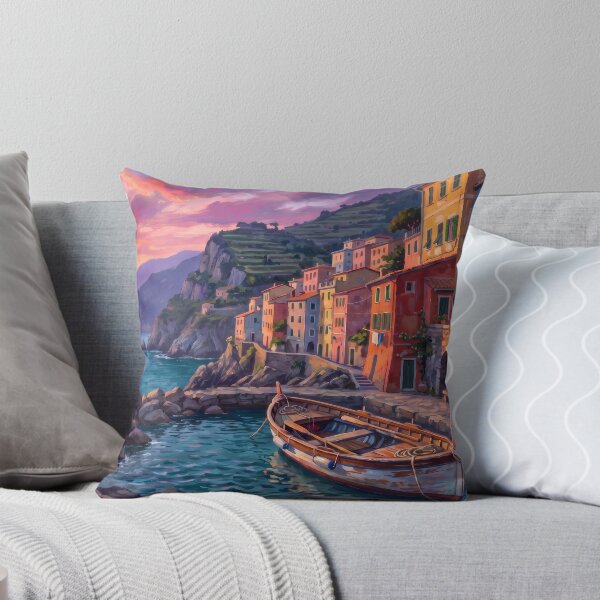 Item preview, Cinque Terre Manarola Sunset designed and sold by RedPeaStudio.