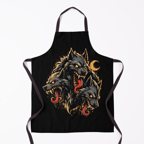 Item preview, Fierce Three-Headed Wolf Design Halloween designed and sold by rafaeltto.