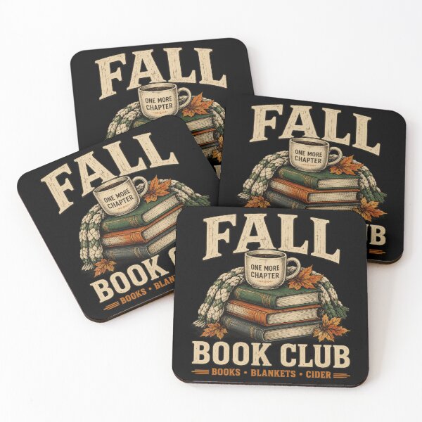Item preview, Autumn Book Club Reading Books Cozy Fall Leaves designed and sold by markymaarty.