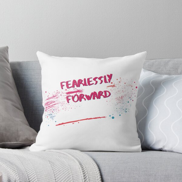 Item preview, Fearlessly Forward - Bold Jewel-Toned Paint Splatter Typography designed and sold by artisanvibes23.