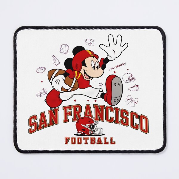 Item preview, San Francisco Cartoon Football Runner designed and sold by Cassandra56957.
