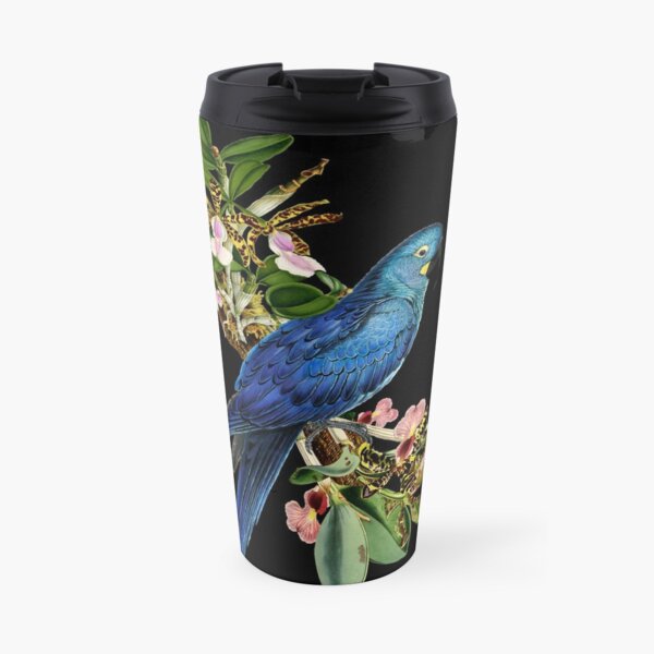 Blue Parrot Travel Mug
