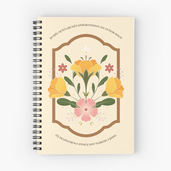 Item preview, People often greatly underestimate me on how much I’ll inconvenience myself just to prove a point designed and sold by Little Pond Department.