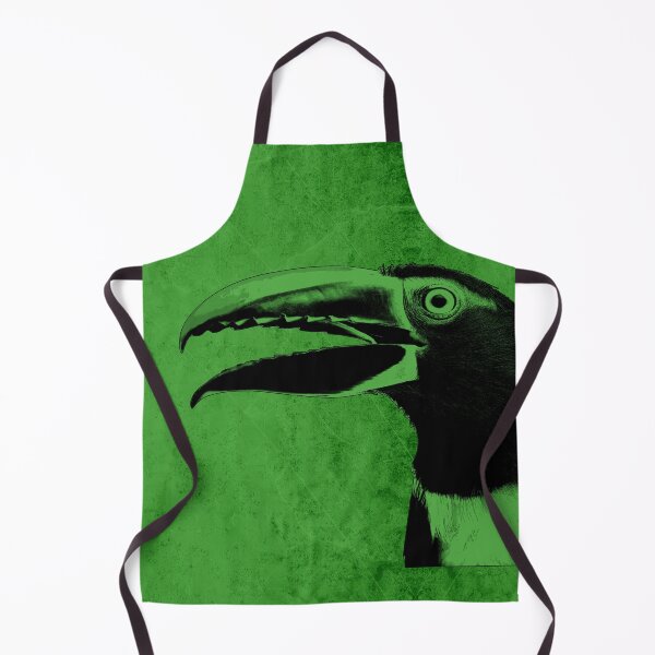 Item preview, Green Aracari Toucan with Open Serrated Bill designed and sold by Ghoul Enterprises.
