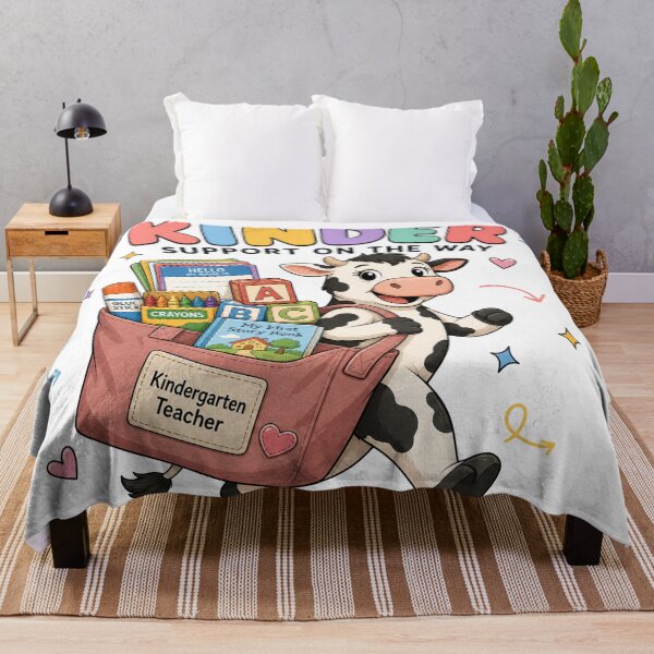 Item preview, Kindergarten Teacher Cow Support designed and sold by MOCH- ART.