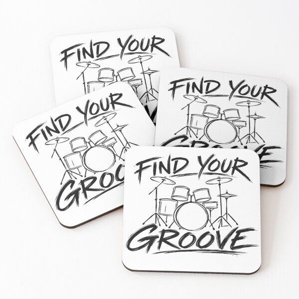 Item preview, Find Your Groove - Drumming  designed and sold by TY-Cat-Tees.