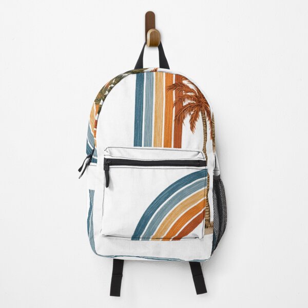 Item preview, Retro Rainbow Palms Summer Boho Aesthetic designed and sold by TrendyGalaxy.