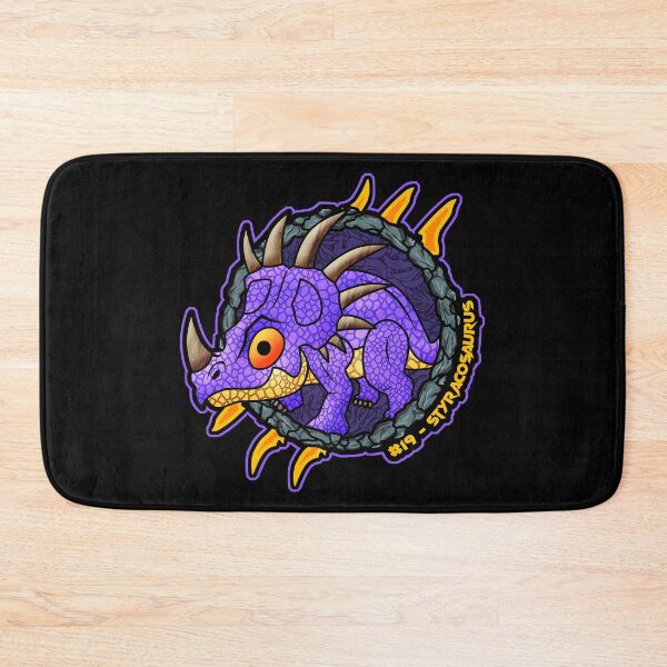 Item preview, Styracosaurus | Pocket Dinosaurs #19 | Cute Chibi Dinosaur designed and sold by Grimtech Workshop.