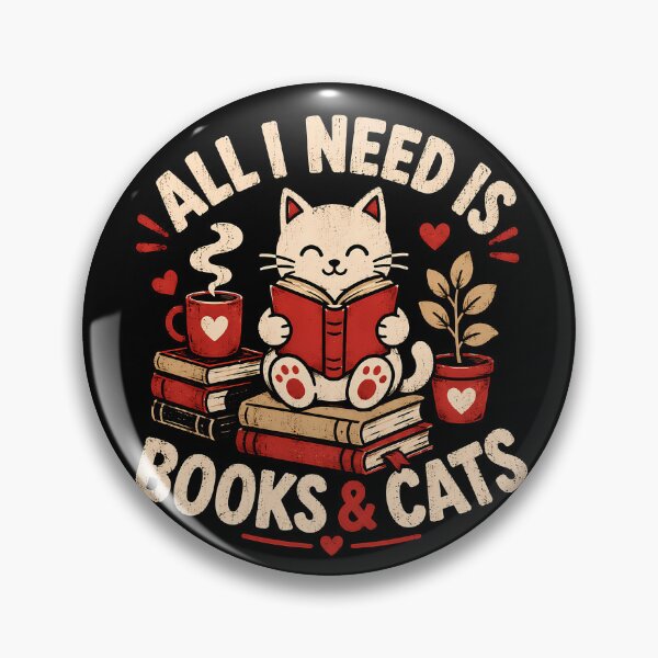 Item preview, Cute cat reading books design for book lovers designed and sold by rafaeltto.