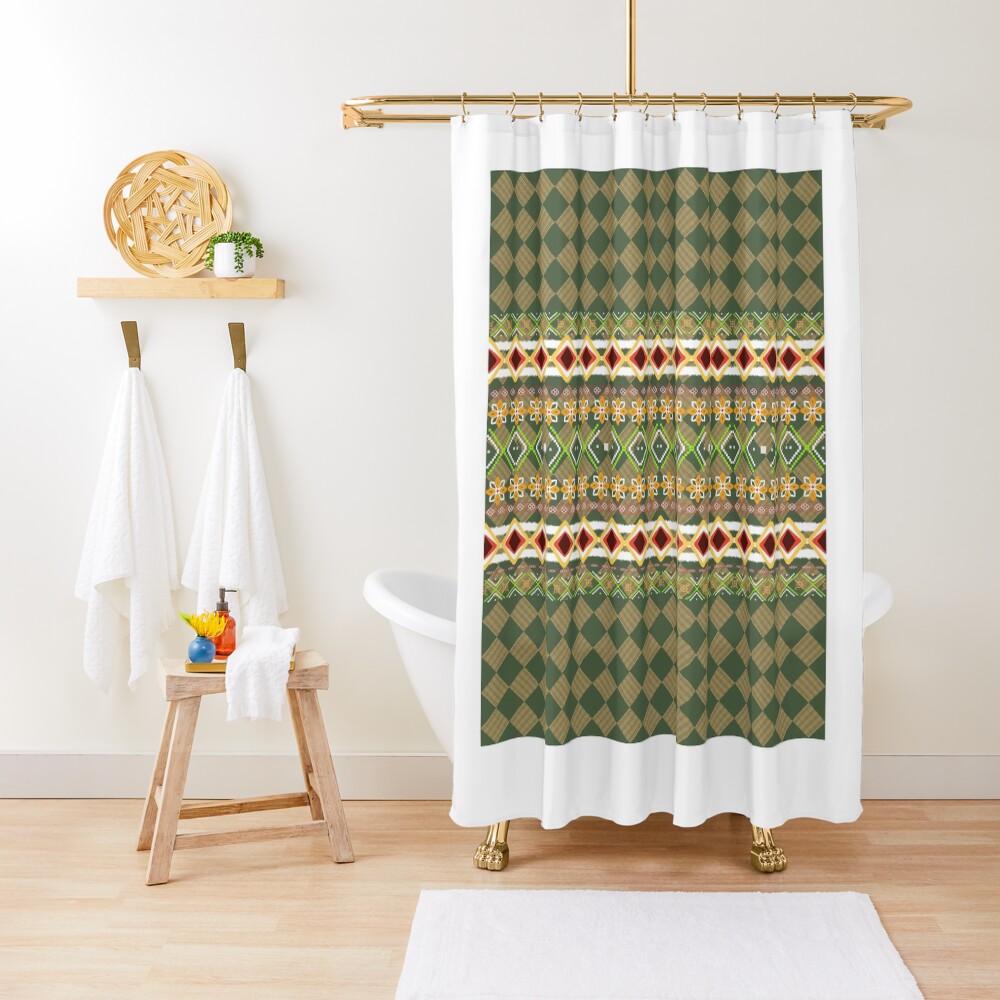 Item preview, Shower Curtain designed and sold by Nu-cha.