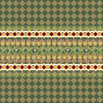 Artwork thumbnail, Seamless pattern by Nu-cha