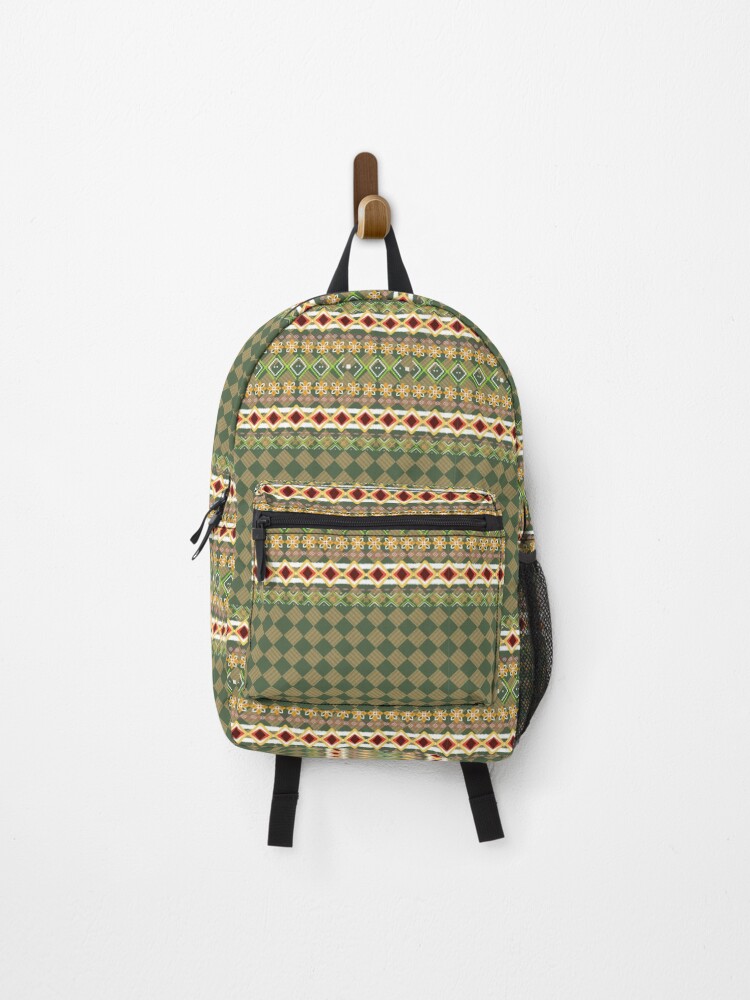 Thumbnail 1 of 3, Backpack, Seamless pattern designed and sold by Nu-cha.
