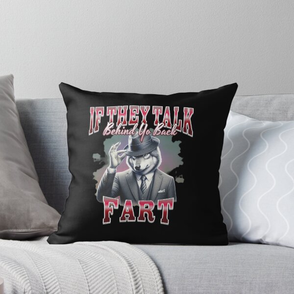 Item preview, Wolf in Suit Tipping Hat If They Talk Behind designed and sold by BlossomieStore.