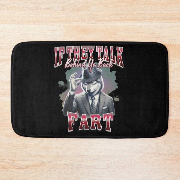 Item preview, Wolf in Suit Tipping Hat If They Talk Behind designed and sold by BlossomieStore.