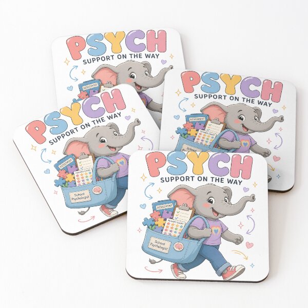 Item preview, School Psychologist Elephant Support  designed and sold by MOCH- ART.