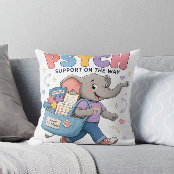Item preview, School Psychologist Elephant Support  designed and sold by MOCH- ART.