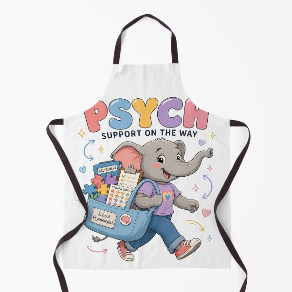 Item preview, School Psychologist Elephant Support designed and sold by MOCH- ART.