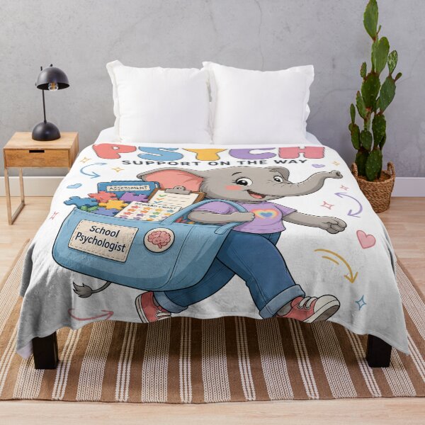 Item preview, School Psychologist Elephant Support designed and sold by MOCH- ART.