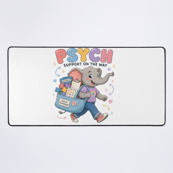 Item preview, School Psychologist Elephant Support designed and sold by MOCH- ART.
