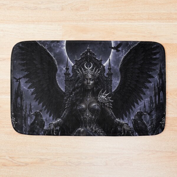 Item preview, Queen of the Midnight Wings – Dark Angel Fantasy designed and sold by i-corp.