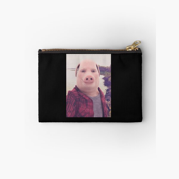 Item preview, Pig Face Plaid Selfie Outdoors  designed and sold by BlossomieStore.