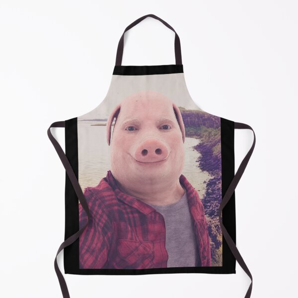 Artikelvorschau, Selfie mit Schweinegesicht und Karomuster im Freien entworfen und verkauft von BlossomieStore.