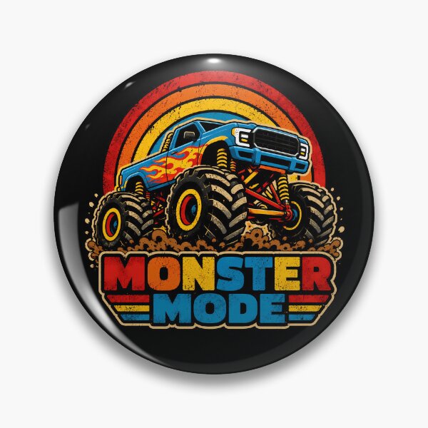 Item preview, Vibrant Monster Truck Adventure Design designed and sold by rafaeltto.