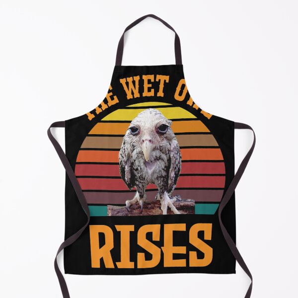 Item preview, The Wet Owl Rises Funny Bird Sunset Meme designed and sold by BlossomieStore.