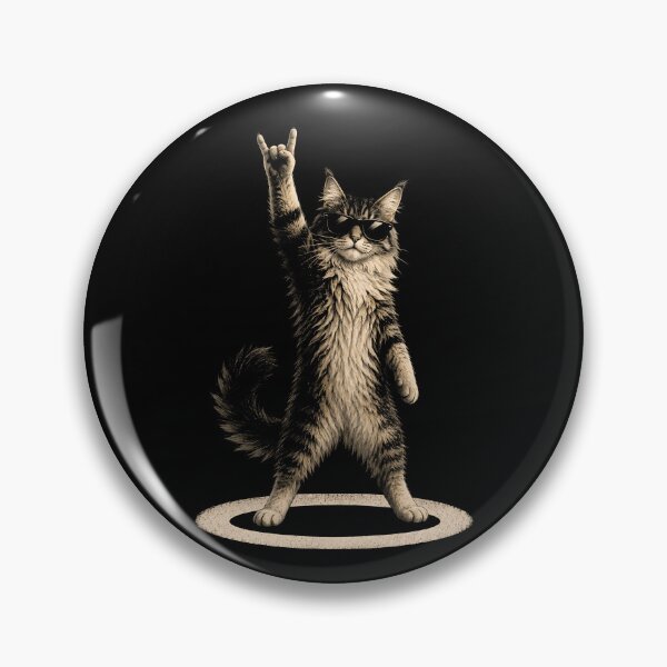 Item preview, Cool cat rocking out in sunglasses designed and sold by rafaeltto.